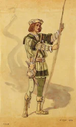 Orlando, design del costume per 